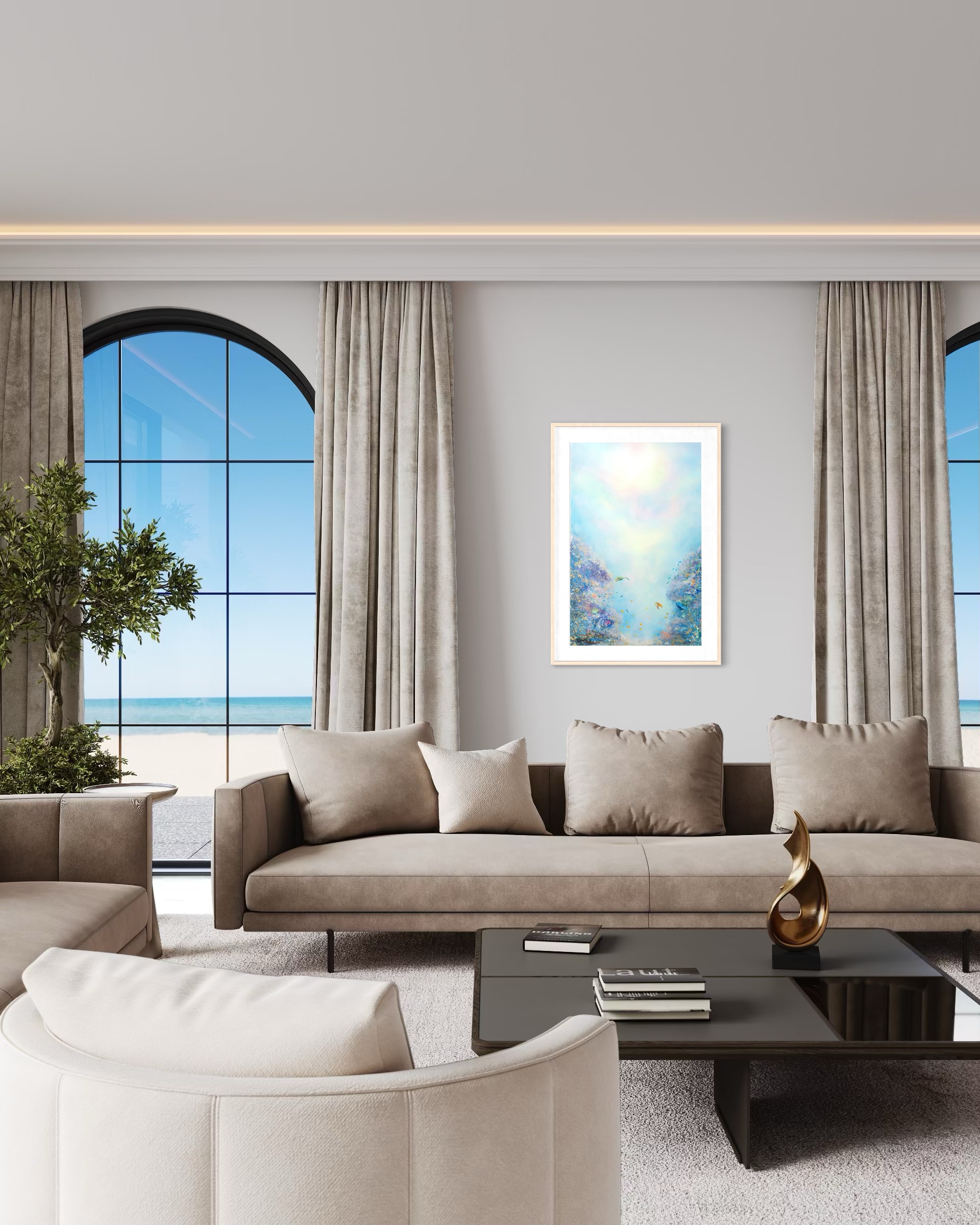 Blue heaven print - Image 2