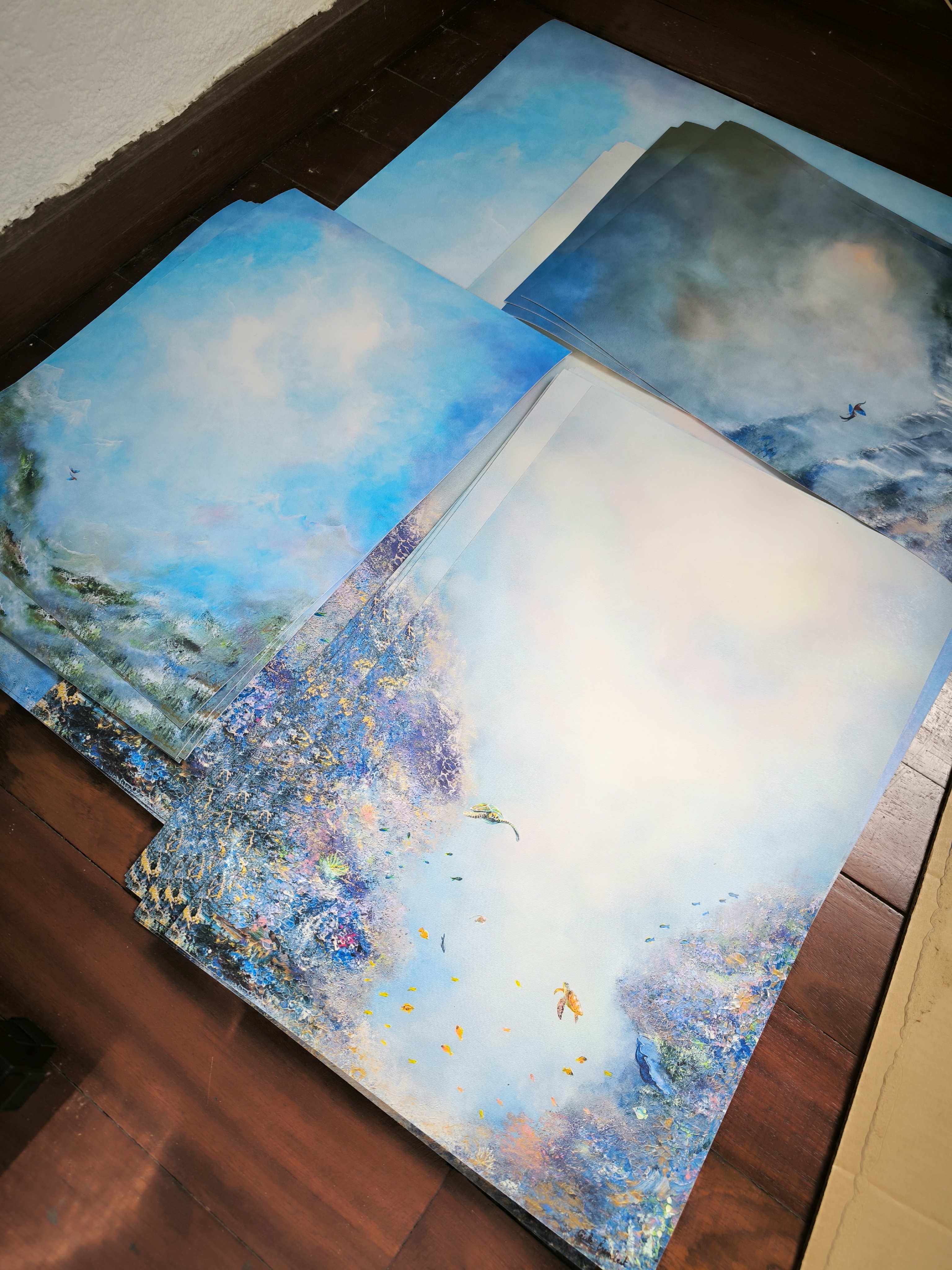 Blue heaven print - Image 5