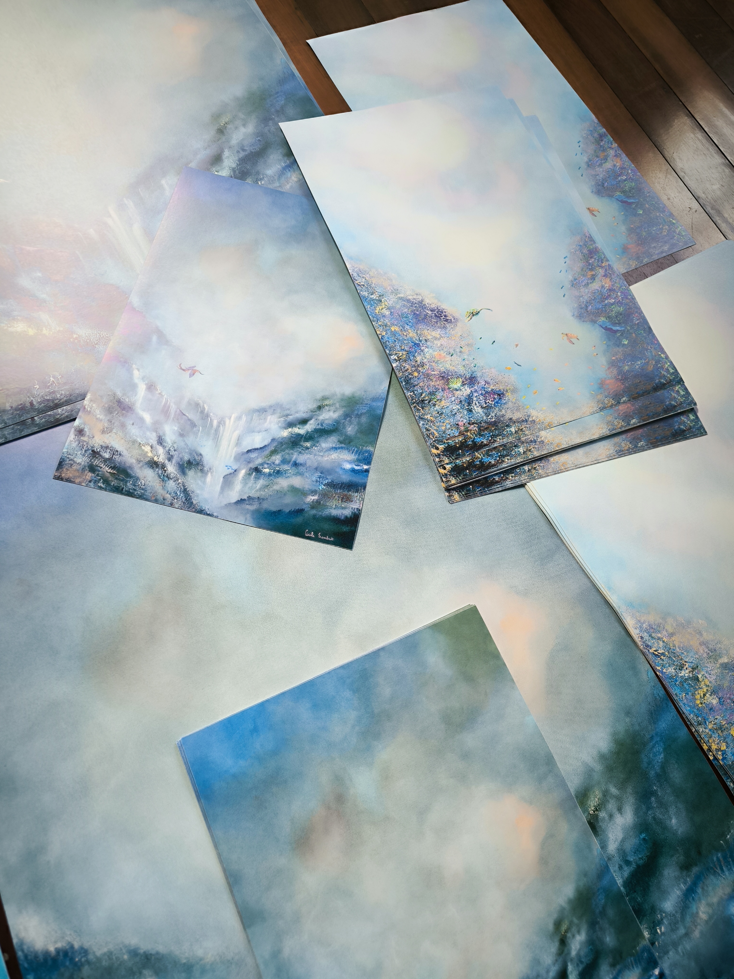 Blue heaven print - Image 6